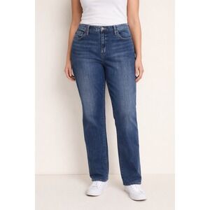 GAP Sexy Boyfriend Jeans Women 32R Medium Wash Relaxed Fit Denim Cotton